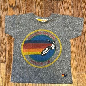 Aviator Nation Kids Gray Graphic T-Shirt